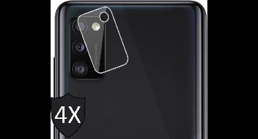 Camera Screenprotector geschikt voor Samsung Galaxy A41 - 4x Glas Screen Protector