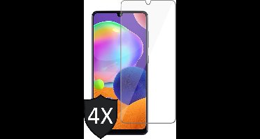 Screenprotector geschikt voor Samsung Galaxy A31 - 4x GlassGuard Screen Protector