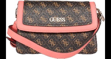 Guess - Camy Crossbody Flap - Bruin Multi - Vrouwen