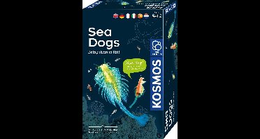 Kosmos Sea Dogs – Experimenteerset – Kweek je eigen pekelkreeftjes – Inclusief eitjes, zout en vergrootglas – Zoutwaterwezentjes ontdekken