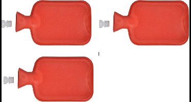 Haushalt 33195 - 3 x kruik - rood - 2 liter