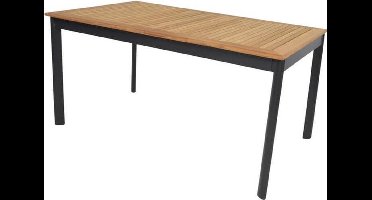 Sunburst - Monza dinertafel - Zwart/Bruin