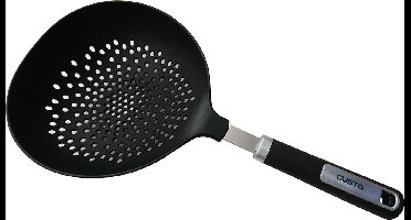 GUSTA Schuimspaan / Vergietschep - Ø 36,5 cm - Zwart