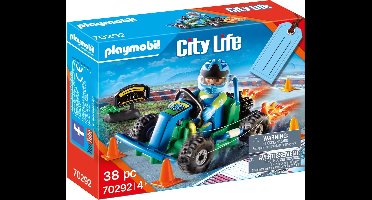 PLAYMOBIL City Life Cadeauset "Kart race" - 70292