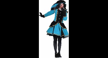 Turquoise​​​​​​​ Pieten jurk.