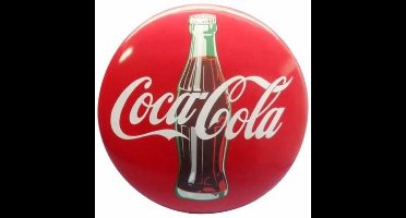 Coca-Cola Hars Contour Fles 3-D Button Bord