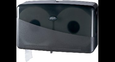 Euro Products | Toiletpapierdispenser | Mini Jumborol | 2- rol | Zwart