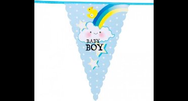 Vlaglijn Baby Boy 6 meter jongen blauw