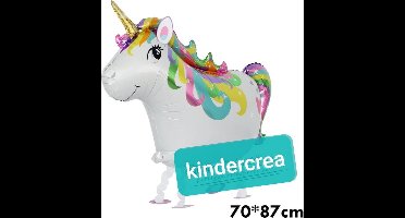 wandelende ballon Airwalker Unicorn