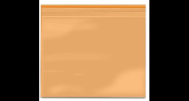 100x Gripzakjes 80 x 60mm Orange Tinted/ Oranje Tint 90 micron