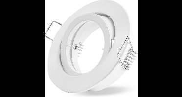 Ledmaxx Inbouwspot rond wit kantelbaar bajonetsluiting voor GU10 | zaagmaat 68mm | GU10 | Max 1x50W exclusief