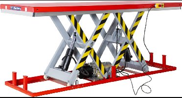 ELEKTROHYDRAULISCHE SCHAARHEFTAFEL 1000MM 2000KG 230V Lengte 2500mm MW Tools TPSL2110