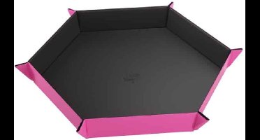 Dice Tray Magnetic Hexagonal: Roze - Accesoires