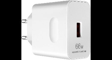 Huawei, Wandlader USB 66W SuperCharge, Wit