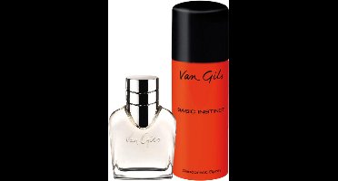 Van Gils Basic Instinct Geurengeschenkset Voor Mannen - Eau De Toilette 40 ml - Deodorant 150 ml