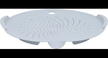 Gootsteen vergiet kunststof Ø30x4cm