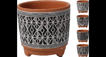 Bloempot aardewerk 13,7x13,2cm
