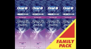 Oral-B Tandpasta 3D White Vitalizing Fresh - 4 x 75 ml
