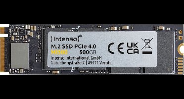 (Intenso) M.2 SSD PCIe 4.0 MI500 - Interne SSD - M.2 2280 - PCIe NVME - 500 GB - 5300 MB/s (3836450)