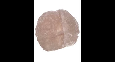 Roze kwarts edelsteen schijf nr.13
