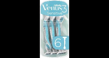 Gillette Venus3 - wegwerpscheermesjes - sensitive - 6st