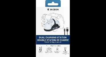 Bigben - Oplaadstation voor 2 Controllers - Snelladen - PS5