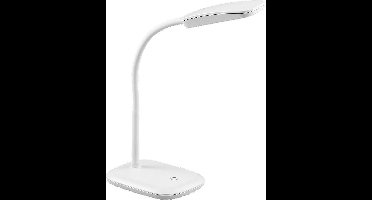 REALITY BOA - Tafellamp - Bureaulamp - Wit - incl. 1x SMD 3,5W - Touchdimmer - In hoogte verstelbaar
