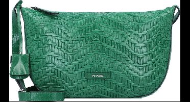 PICARD Leren Schoudertas Sunshine Crossbody Bag Green Groene