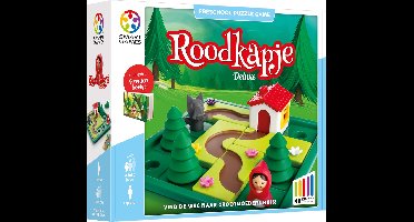 SmartGames - Roodkapje - 48 opdrachten - denkspel voor kleuters met extra prentenboek - sprookje