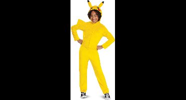 Disguise Pikachu Klassieke Jumpsuit Met Capuchon Voor Peuters Geel 14-16 Years