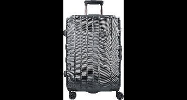 bugatti Galatea Hard-Top Case Trolley Black Zwart 66cm