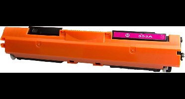 Toner Cartridge Magenta Geschikt voor HP 130A / (CF350A, CF351A, CF352A en CF353A) | Geschikt voor HP Color Laserjet Pro MFP M176N, M177FW & M170 Series