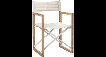 ARC Marine Regisseursstoel The Square Teak Linnen