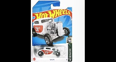 HOT WHEELS '32 FORD WHITE 124/250 1:64 HW RETRO RACERS 7/10