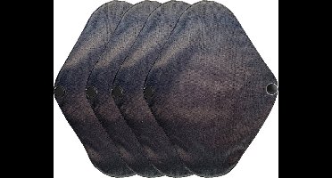 green-goose® Herbruikbaar Maandverband Bamboe - 4 Stuks - Maat L - Wasbaar Maandverband - Duurzaam - Zacht