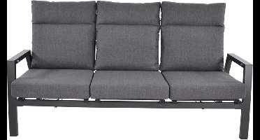 Loungebank Ohio | 2 & 3 zits | Grijs