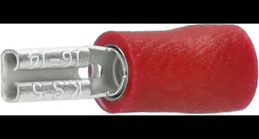 PEHA vlaksteenhuls 2.8X0.5MM rood - per 110 stuks (7307556)