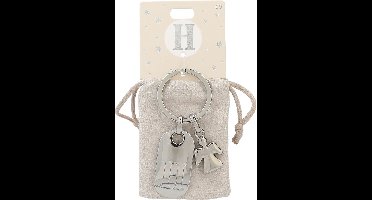 Depesche - Beschermengel sleutelhanger met letter H