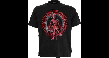 Deadpool Aim For The Middle Heren T-shirt - zwart - XXL