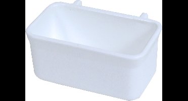 De Boon Voerbakje Plastic 053 Wit