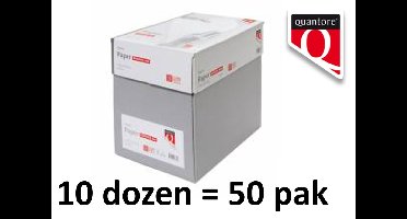 Quantore Economy Kopieerpapier - 50 x pak 500 vel - 80 gr - wit - businesspack