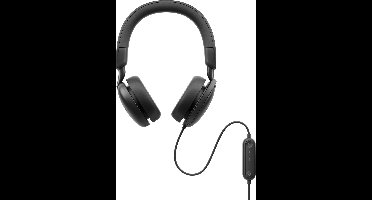 DELL WH5024 Headset Bedraad Hoofdband Oproepen/muziek USB Type-C Zwart