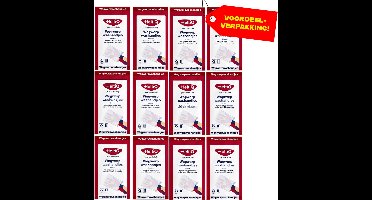 12x HeltiQ Wegwerp Washandjes - 20 stuks - Voordeelverpakking!