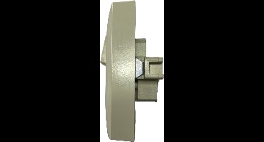 Jung AS500 combinatie wandcontactdoos met randaarde en serieschakelaar creme AS5575EU