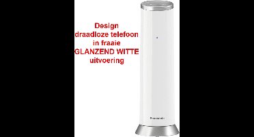 Panasonic KX-TGK220GW Design draadloze telefoon - GLANZEND wit - Beantwoorder - DECT