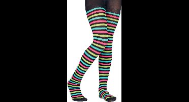 Multi color panty gestreept kinderen