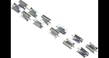 Dometic Mini Heki S/Plus/SK4/SK5 Klemveer