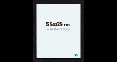 Your Decoration - Fotolijst 55x65 cm - MDF - Zwart Mat - Como