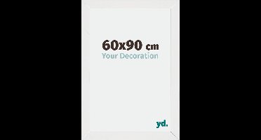 Your Decoration - Fotolijst 60x90 cm - MDF - Wit Hoogglans - Mura
