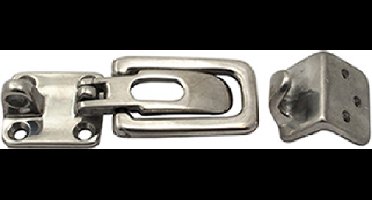 Bakskistsluiting 80 x 28 mm RVS-316 (A4)